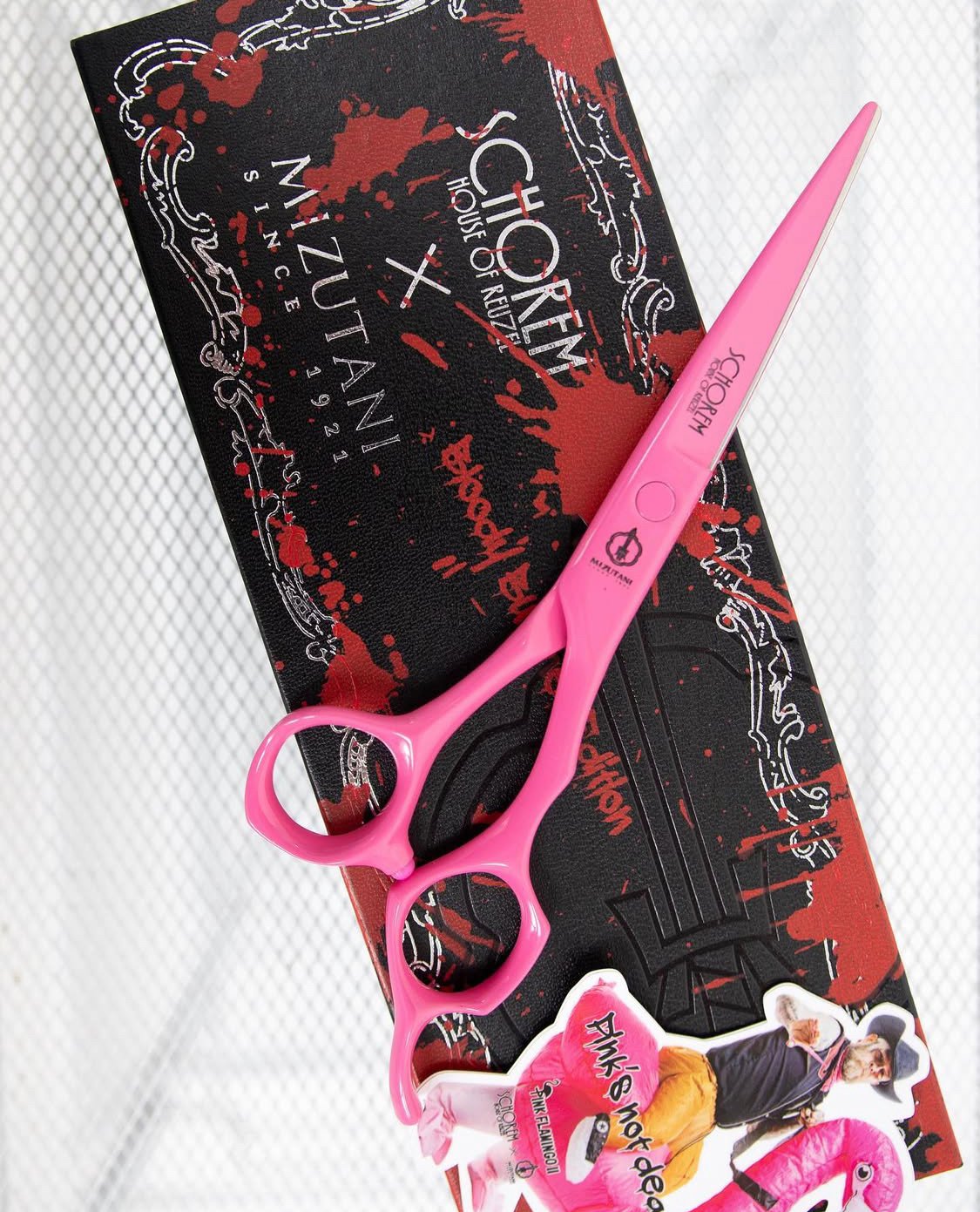 Schorem Pink Flamingo 6.0 - Tijera Mizutani