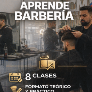 Taller de Barbería Profesional | 1 Mes 100% Práctico | CMP Academia